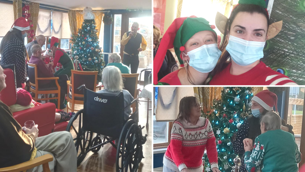 Care home residents savour extra special performance